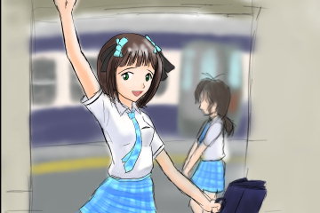 ばいばーい ばいばーい